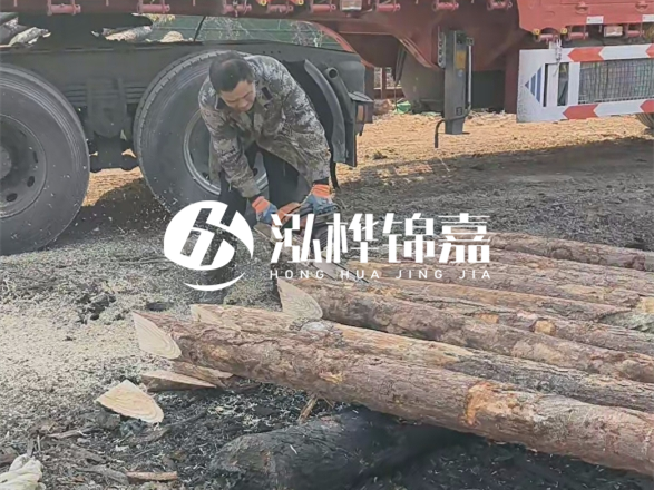 松木圓木價格大概多少一方-松木樁廠家按方可以賣嗎？