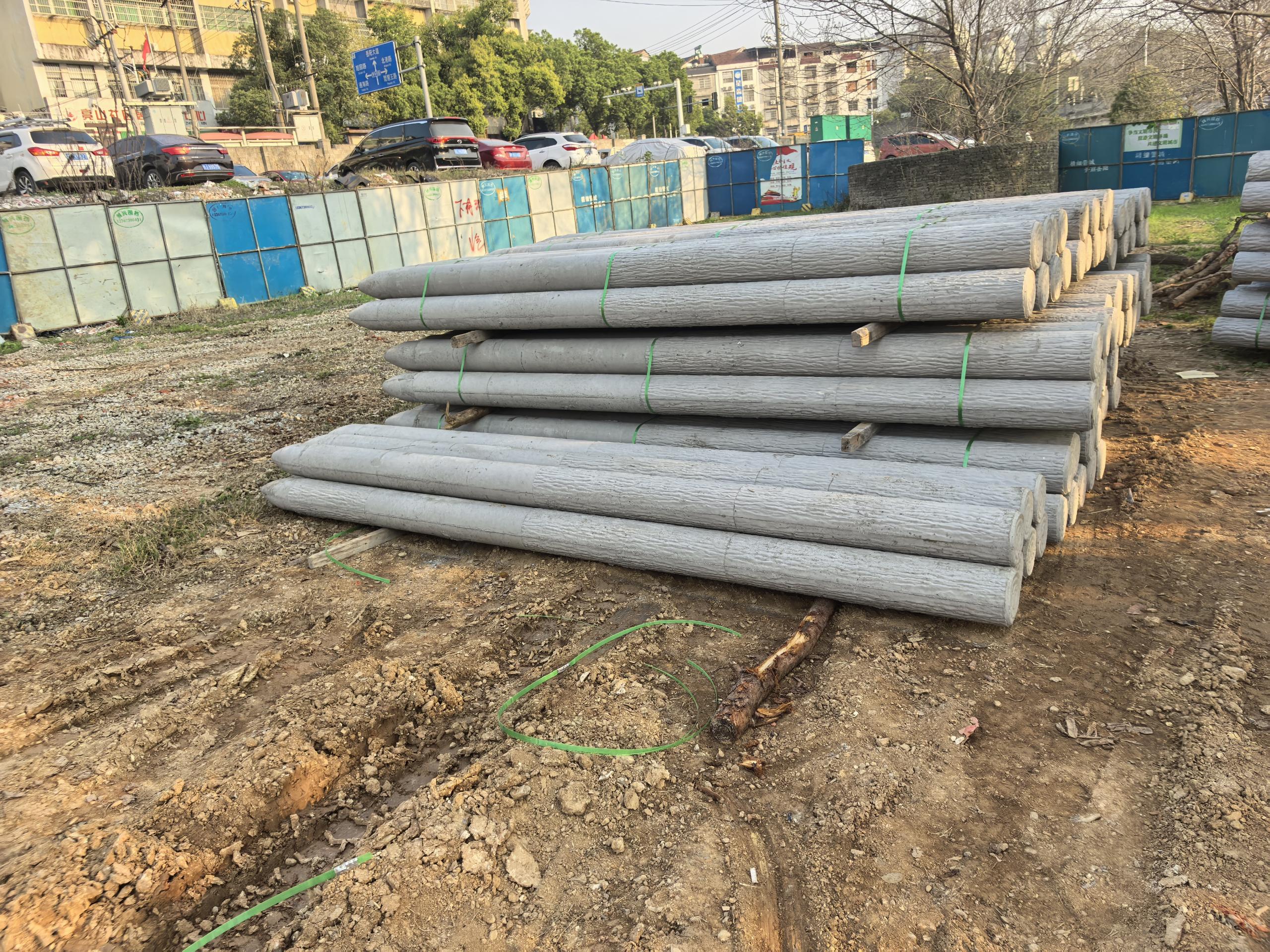 水泥樁批發(fā)廠家泓樺錦嘉-水泥樁打樁的施工流程是怎樣的？