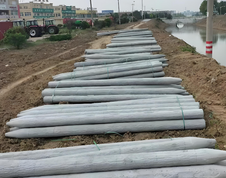 水泥仿木樁施工隊(duì)泓樺錦嘉 - 水泥圓樁和方樁哪個(gè)更適合做圍欄柱？